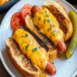 Air Fryer Grilled Cheese Hot Dogs First Image First Image