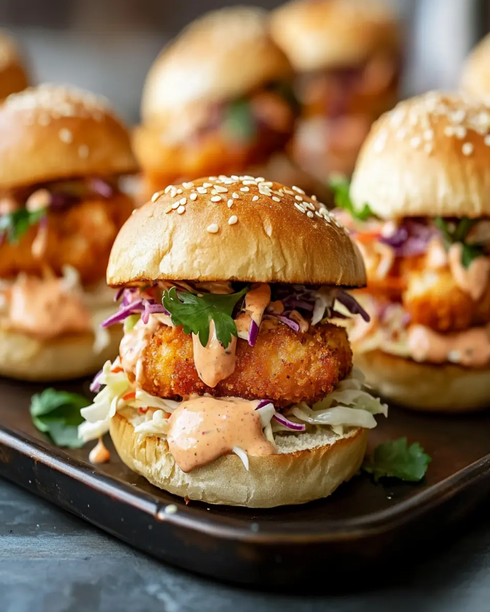 Bang Bang Chicken Sliders First Image First Image
