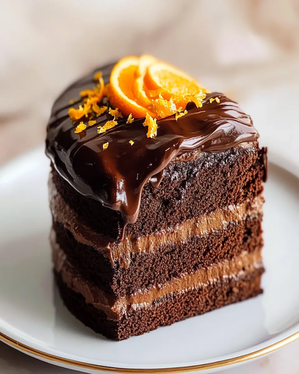 Chocolate-Orange Cake First Image First Image