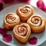 Valentine Heart Shaped Cinnamon Rolls First Image First Image