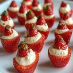 Deviled Strawberries First Image First Image