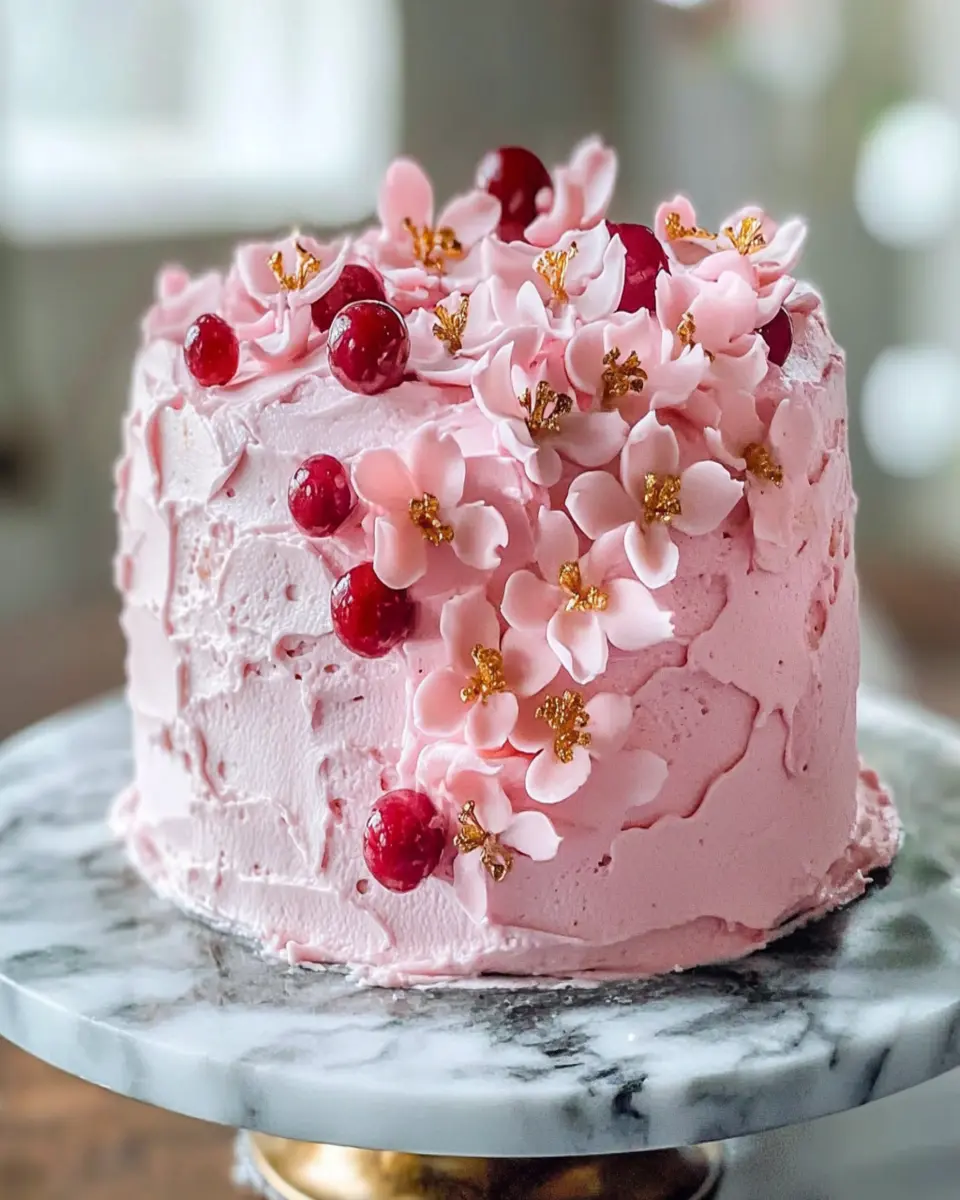 Cherry Blossom Dream Cake First Image First Image