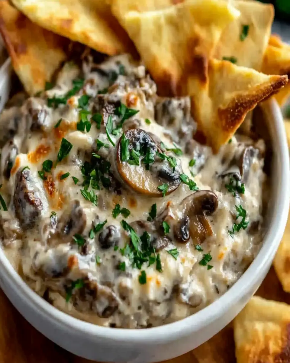 Stuffed Mushroom Dip First Image First Image