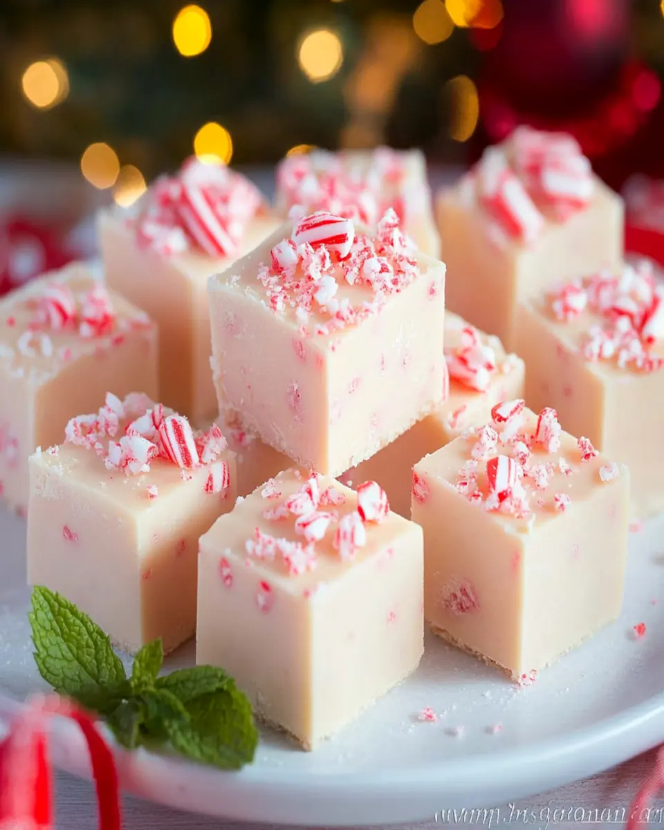 Candy Cane Fudge First Image First Image