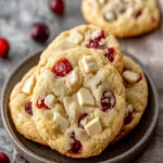 White Chocolate Cranberry Cookies First Image First Image