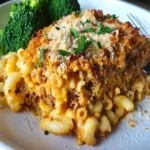 Mac and Cheese Meatloaf Casserole First Image First Image