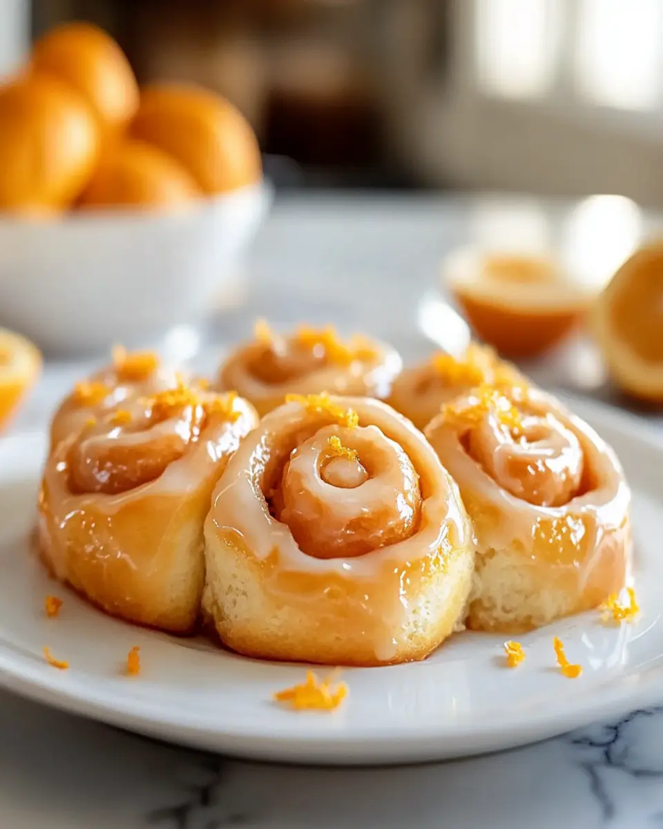 Orange Rolls First Image First Image