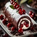 Black Forest Swiss Roll First Image First Image