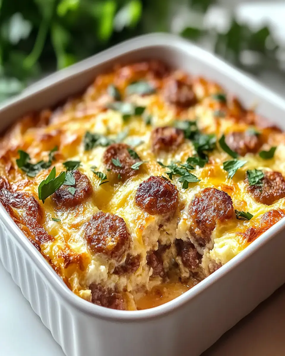 Easy Sausage and Egg Casserole First Image First Image
