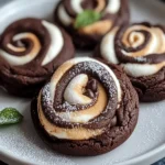 Chocolate Marshmallow Swirl Cookies First Image First Image