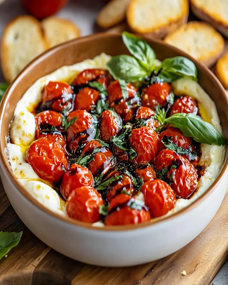 Tomato Mozzarella Caprese Dip First Image First Image