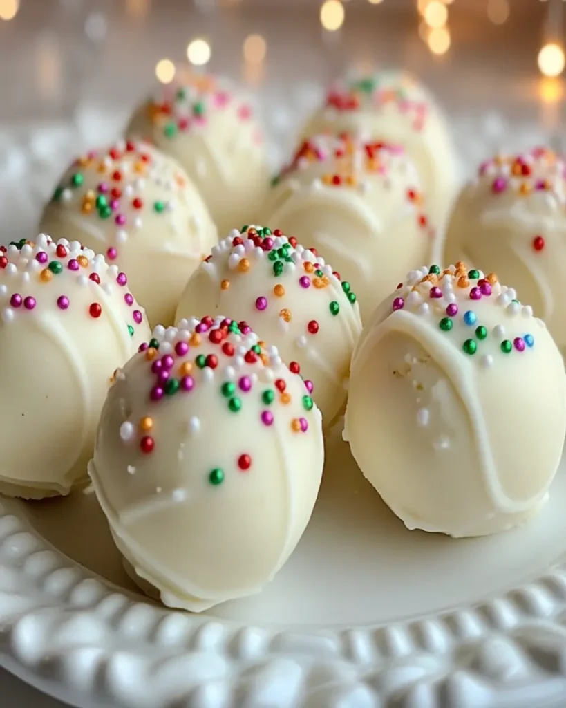 Sugar Cookie Truffles First Image First Image