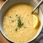 Creamy Lemon Rice Soup First Image First Image