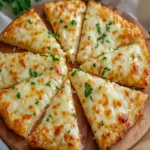 Air Fryer Cheesy Tortilla Garlic Bread First Image First Image