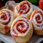 Vegan Strawberry Sweet Rolls First Image First Image