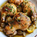 Lemon Shallot Chicken First Image First Image