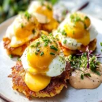 Mouthwatering Latke Eggs Benedict First Image First Image