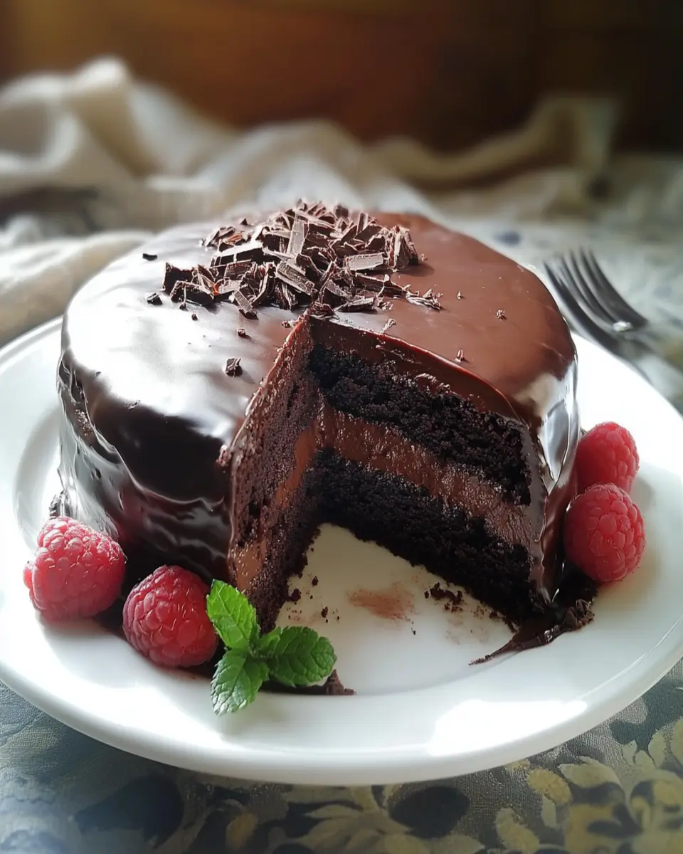 Chocolate Truffle Cake First Image First Image