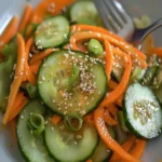 Spicy Sesame Cucumber Carrot Salad First Image First Image
