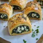 Delicious Spinach and Feta Puff Pastry Rolls First Image First Image
