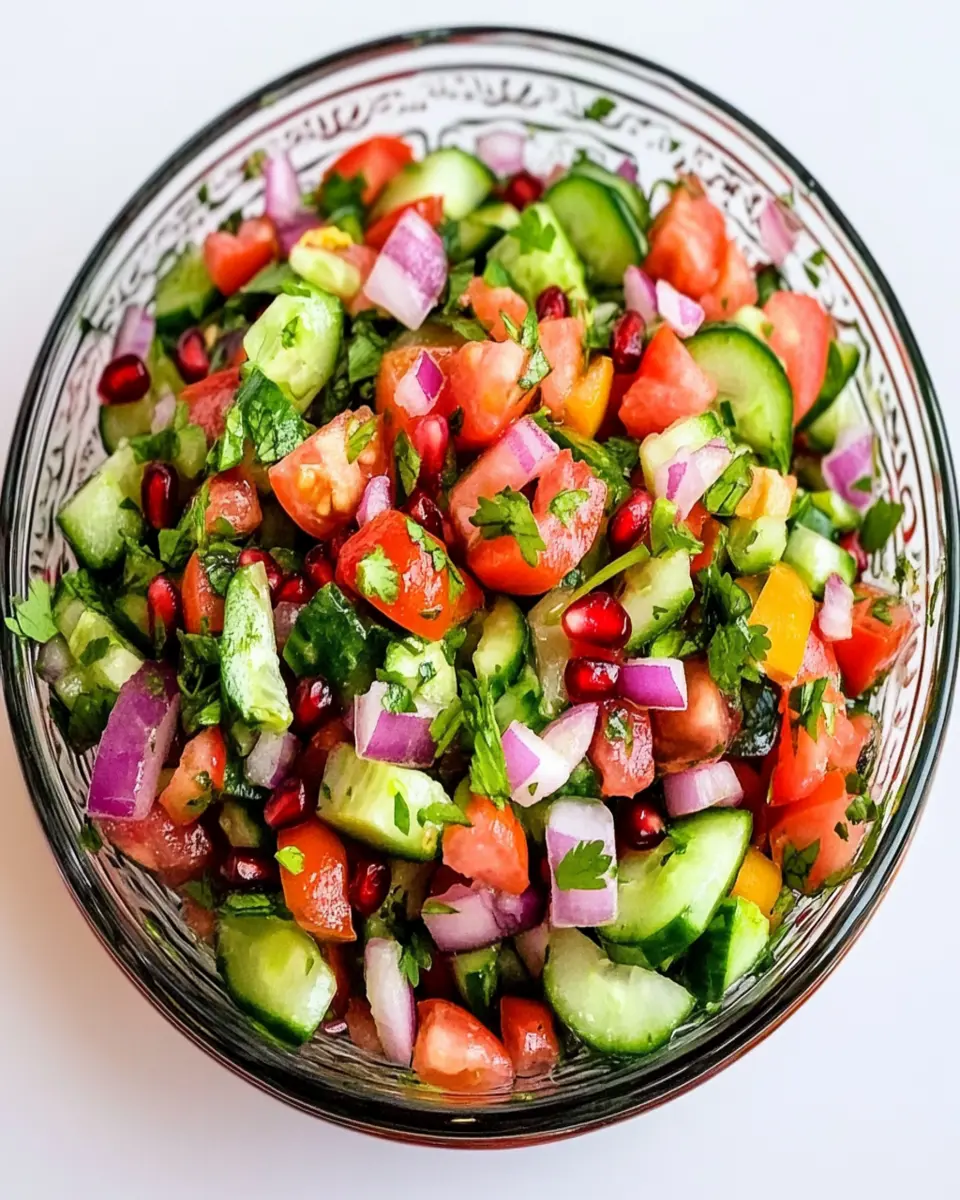 Persian Shirazi Salad First Image First Image