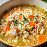 Turkey Rice Soup Bowl First Image First Image