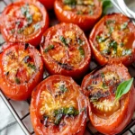 Air Fryer Roasted Roma Tomatoes First Image First Image