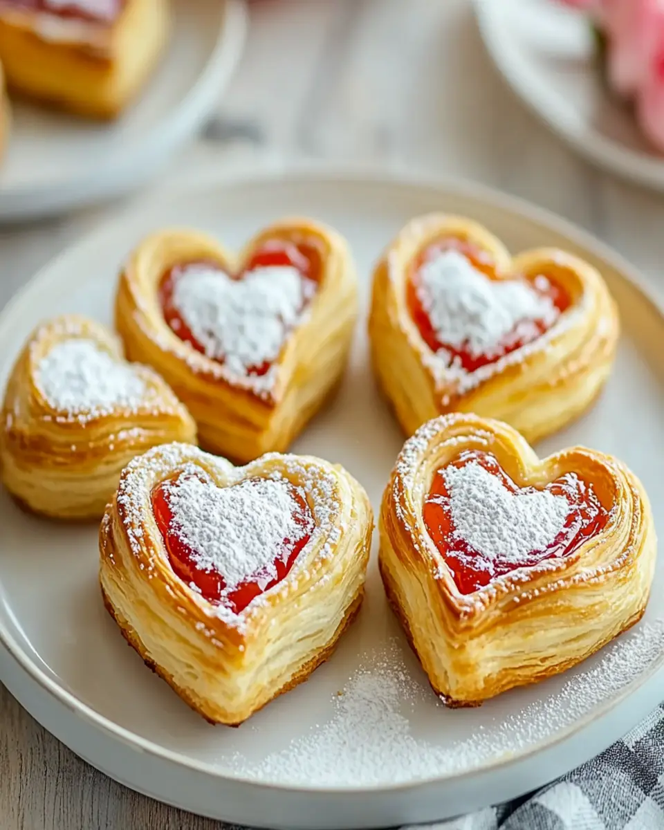Irresistible Puff Pastry Hearts First Image First Image