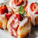 Strawberry Cheesecake Cinnabon Rolls First Image First Image