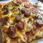 Sausage Cheese Sheet Pan Pancakes First Image First Image