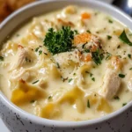 White Chicken Lasagna Soup First Image First Image