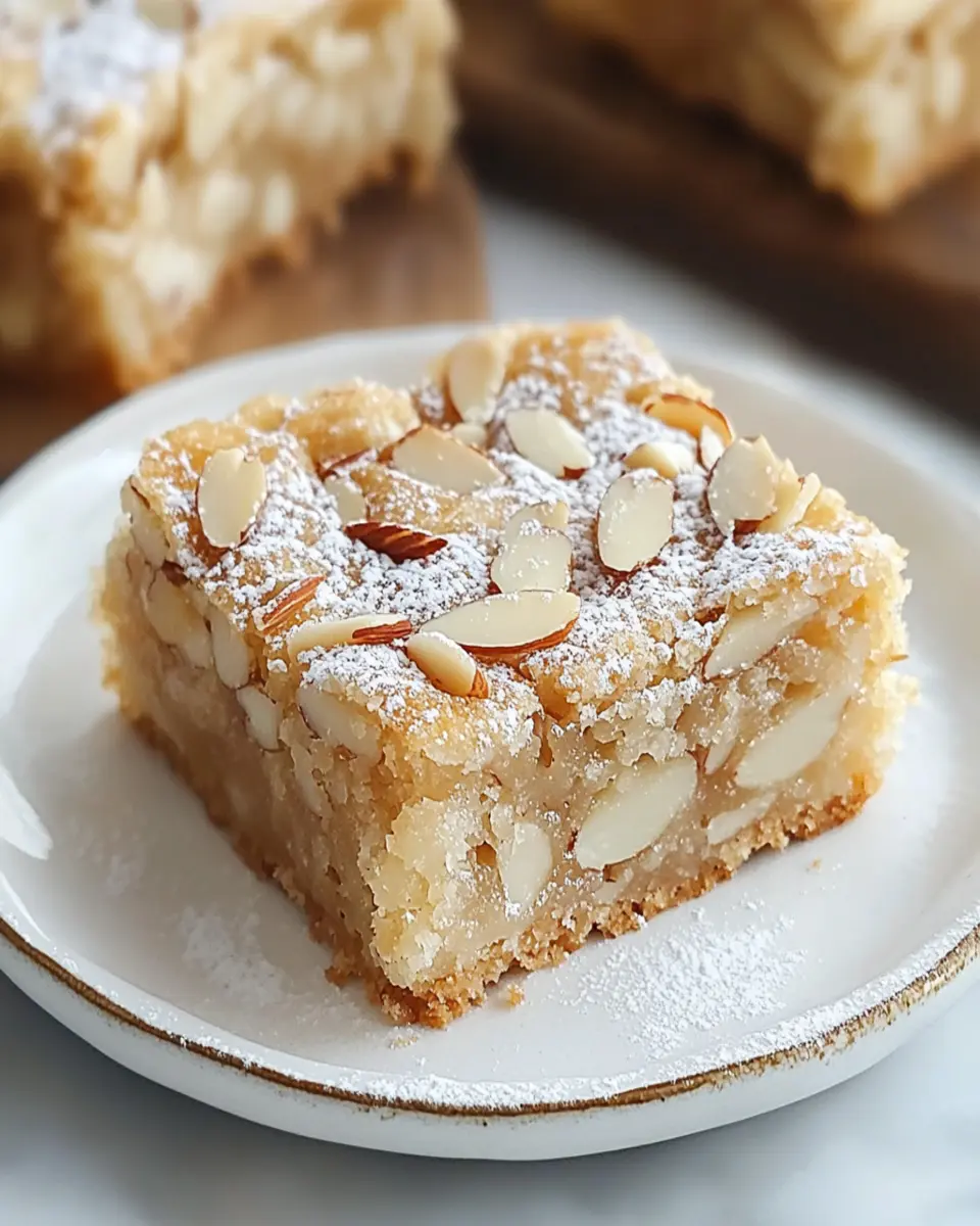 Almond Croissant Cookie Bars First Image First Image