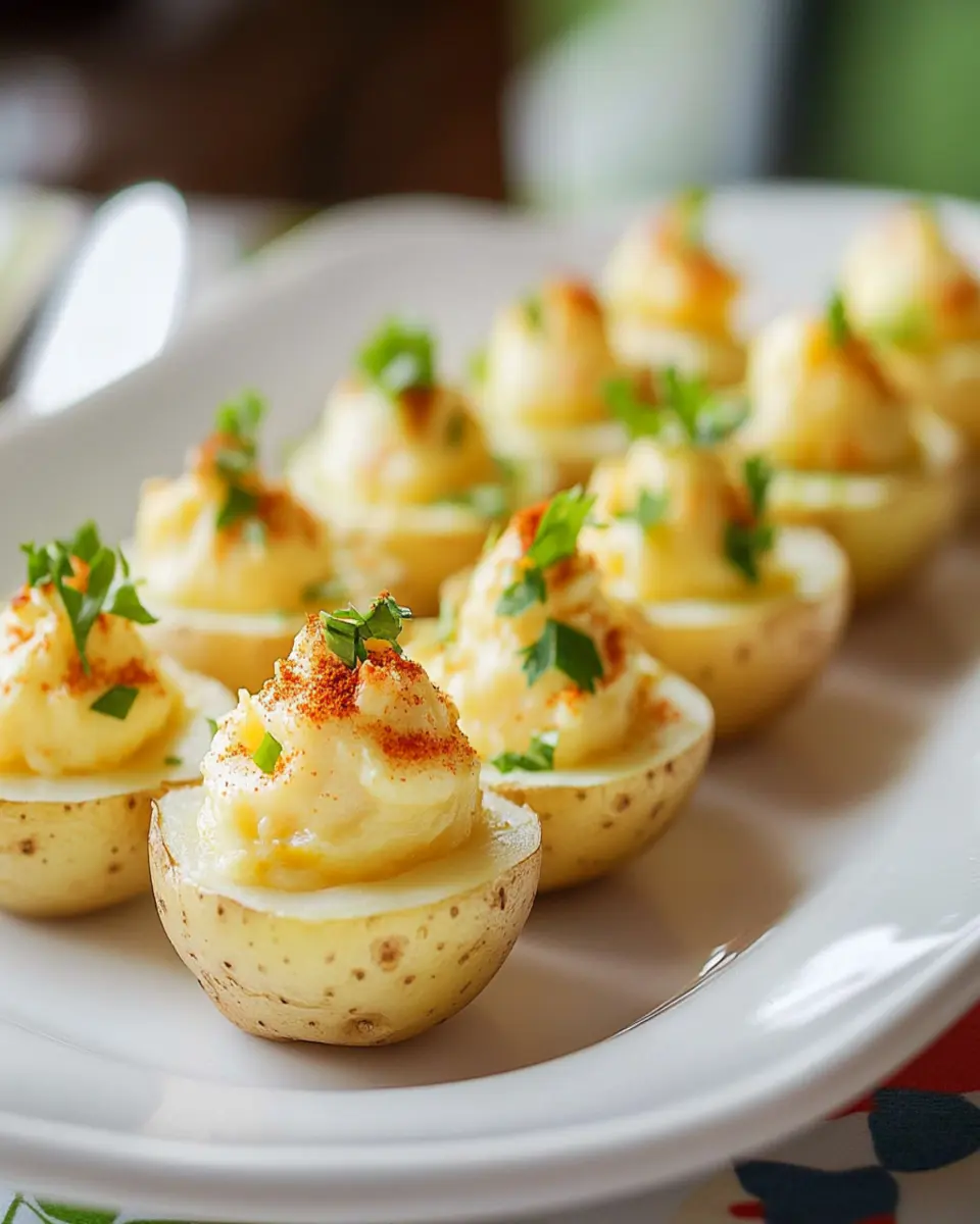 Deviled Potatoes First Image First Image