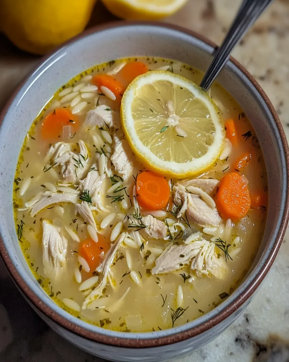 Greek Lemon Chicken Soup First Image First Image