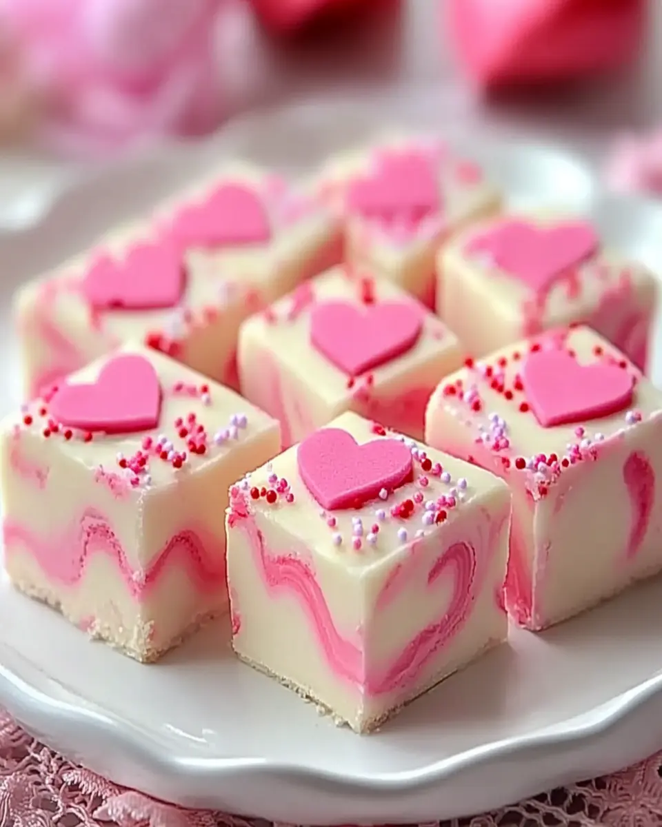 Valentine’s Day Sugar Cookie Fudge Homemade First Image First Image