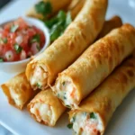 Crab & Shrimp Queso Taquitos First Image First Image