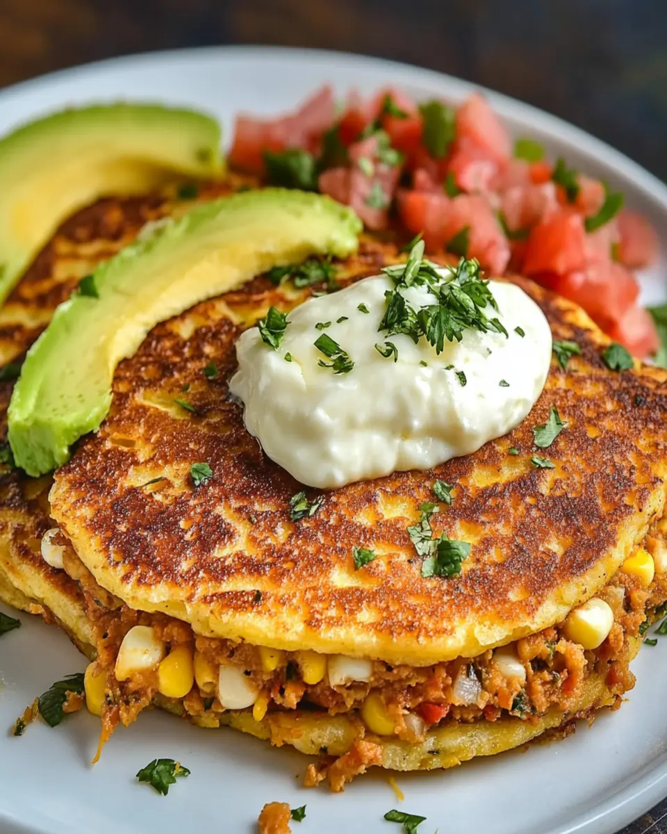 Venezuelan Sweet Corn Cachapas First Image First Image