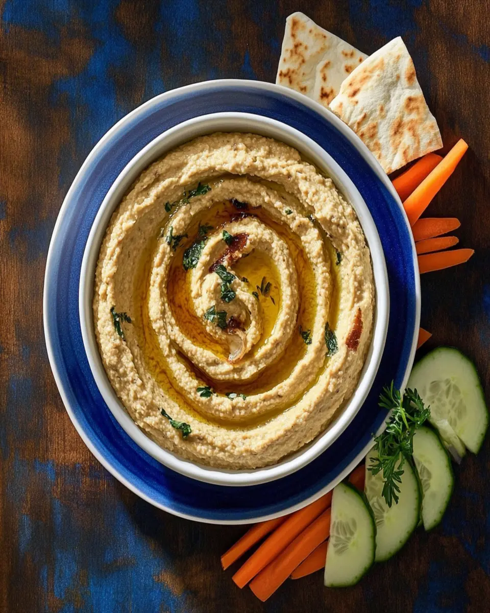 Caramelized Onion Hummus First Image First Image