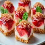 Strawberry Cheesecake Crunch Bites First Image First Image