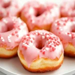 Pink-Glazed Doughnut Valentines First Image First Image