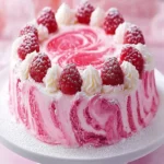 Soft Raspberry Swirl Cake First Image First Image
