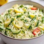 Light Cucumber Lemon Orzo Salad First Image First Image