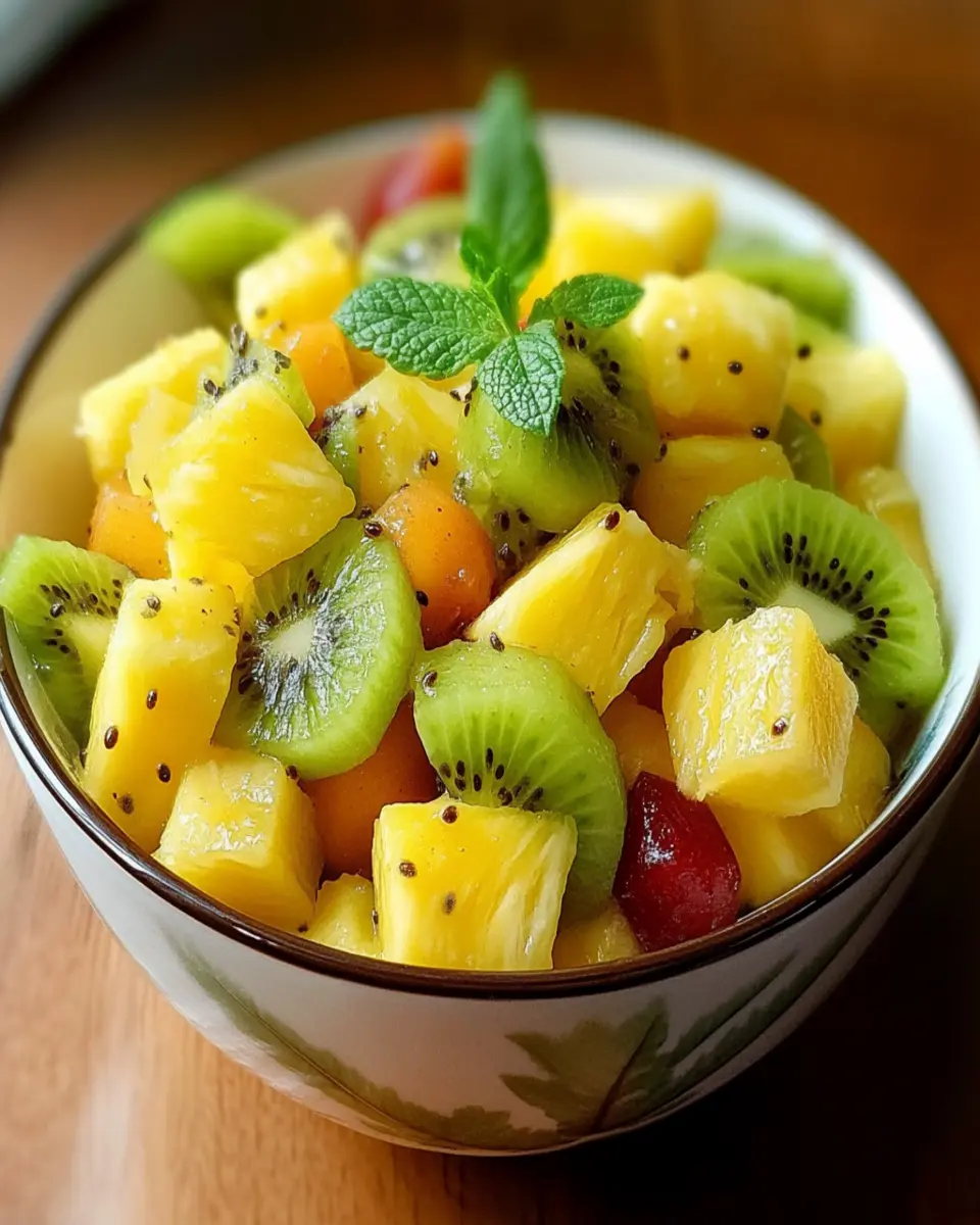 Pineapple Kiwi Salad First Image First Image
