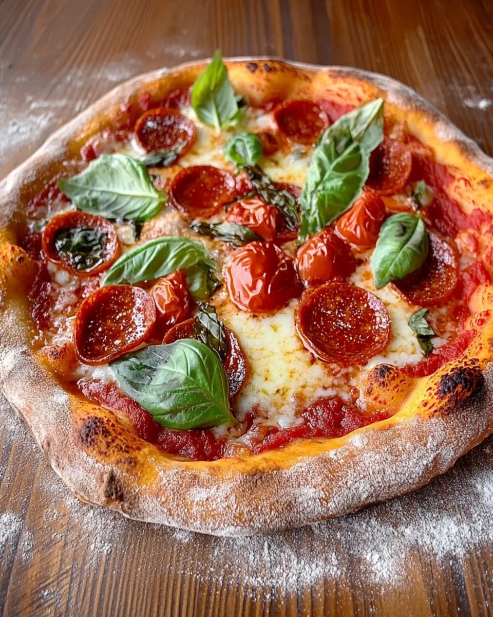Authentic Italian Pizza Dough Recipe First Image First Image