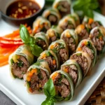 Thai Basil Beef Rolls First Image First Image