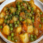 Greek Peas and Potato Stew First Image First Image