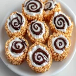 S’mores Rice Krispies Treats Pinwheels First Image First Image