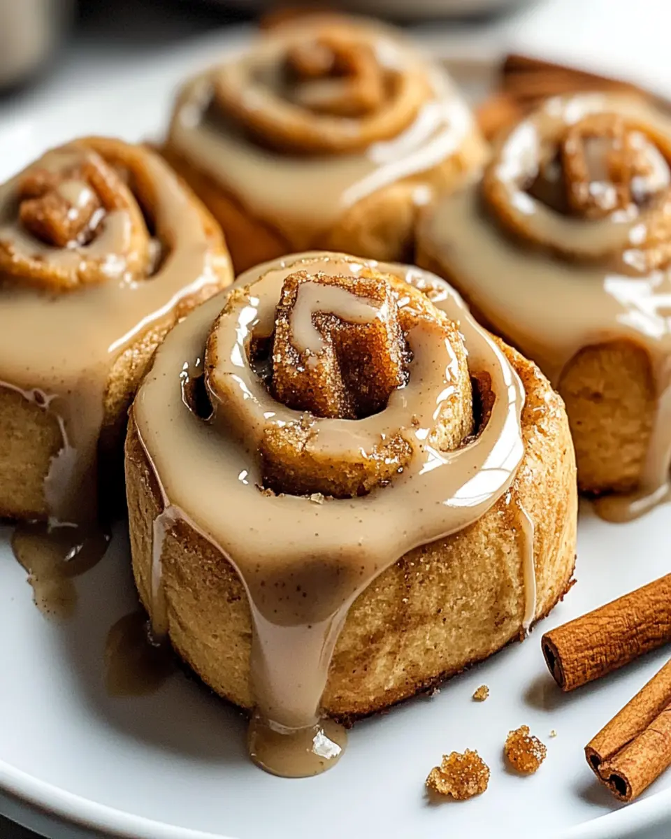 Biscoff Cookie Butter Cinnamon Rolls Recipe First Image First Image