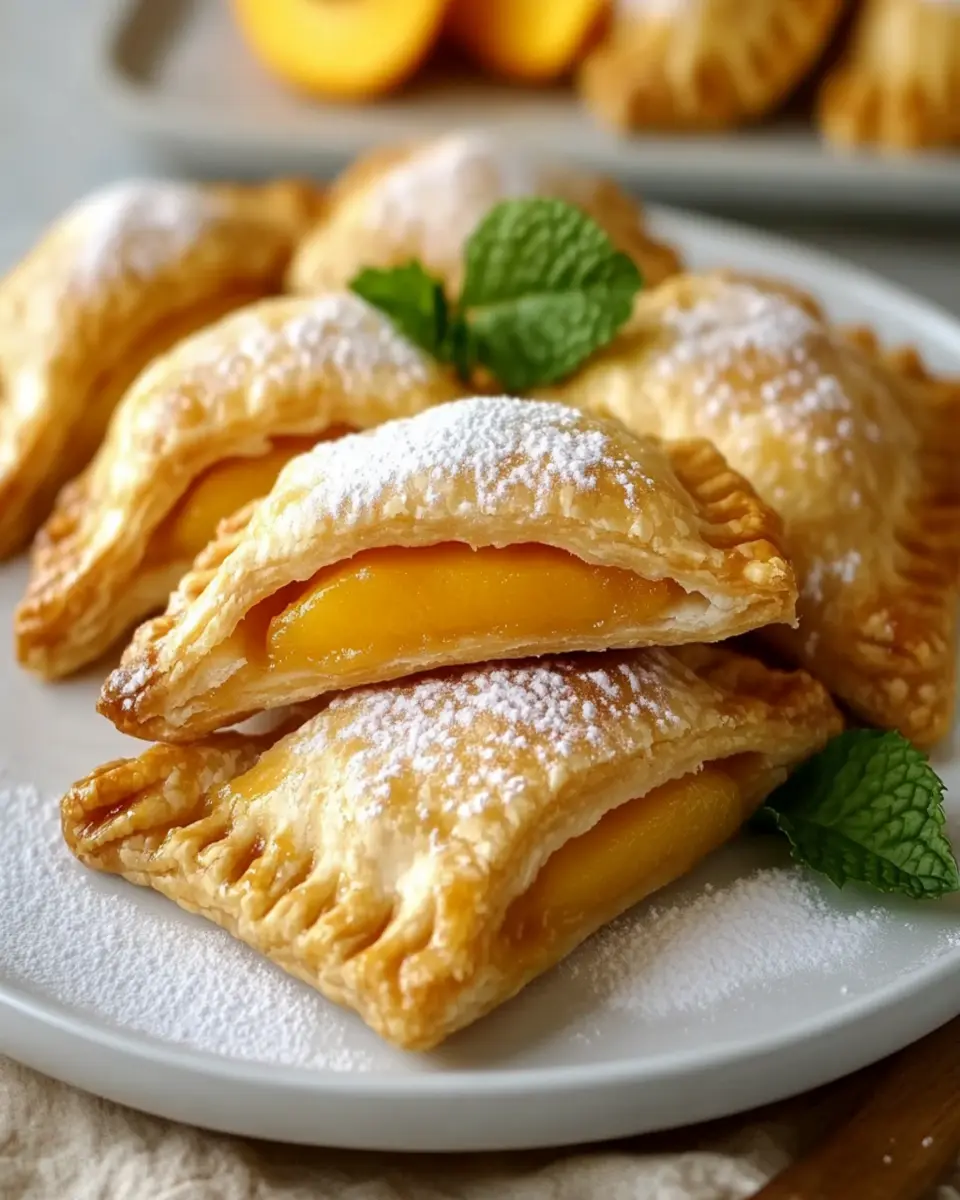 Peach Hand Pies Recipe First Image First Image