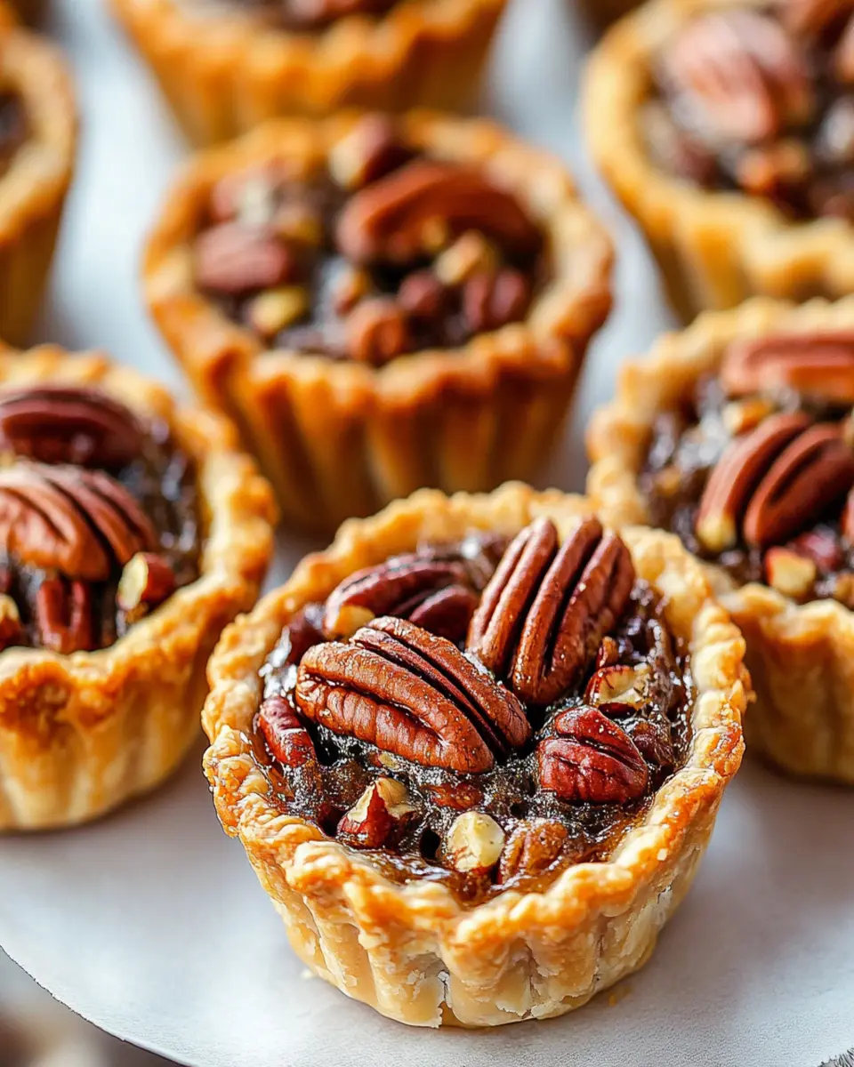 Mini Pecan Pies First Image First Image